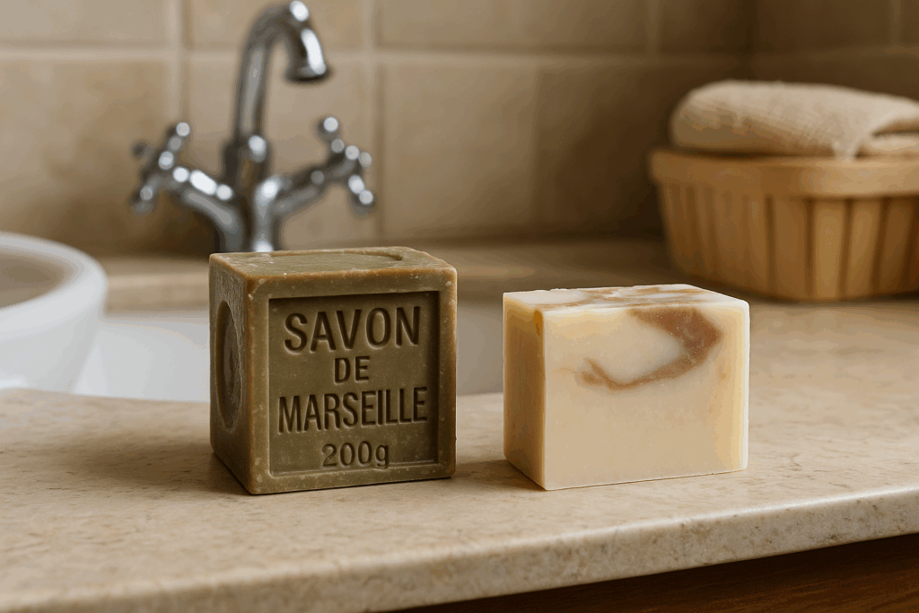 Comparaison savon Marseille vs SAF