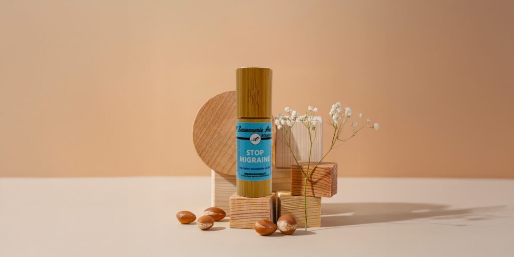 Un roll on qui lutte contre les migraines au travers des huiles essentielles.