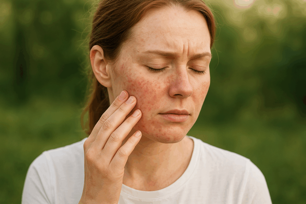 Peau allergique et réactive