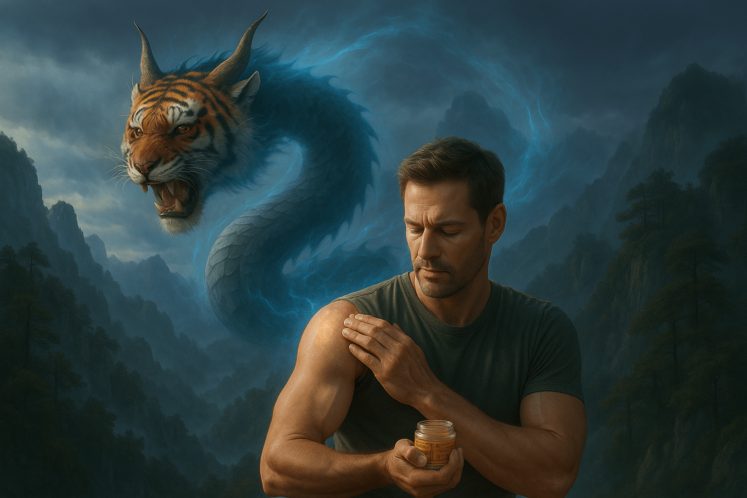 image d'un dragon tigre