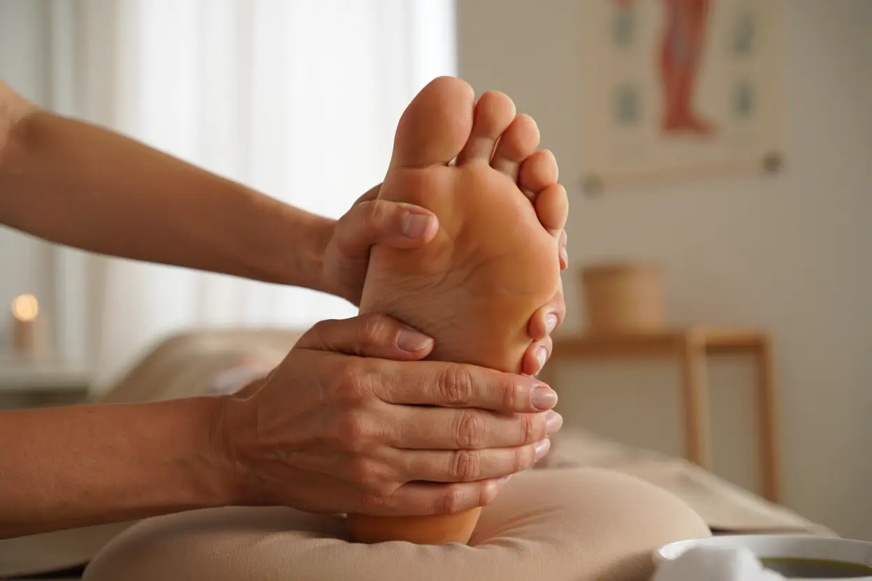 Séance de réflexologie plantaire professionnelle