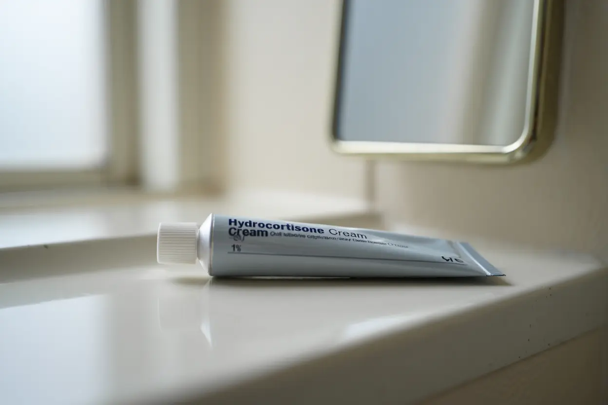 Crème corticoïde pour paupières