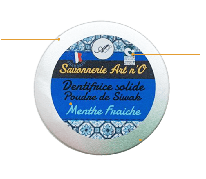 Dentifrice solide Menthe fraîche