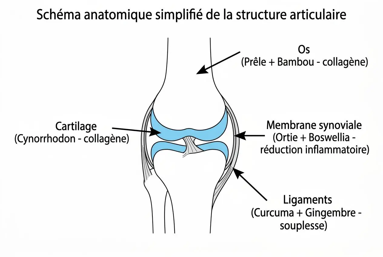 Plantes pour structure articulaire